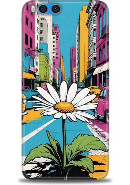 Xiaomi Mi Note 3 Kılıf Hd Baskılı Kılıf + Seramik Tam Kaplayan Ekran Koruyucu 443