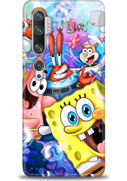 Xiaomi Mi Note 10 Pro Kılıf Hd Baskılı Kılıf + Seramik Tam Kaplayan Ekran Koruyucu 455