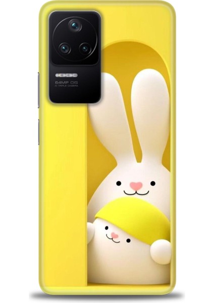 Xiaomi Poco F4 Kılıf Hd Baskılı Kılıf + Seramik Tam Kaplayan Ekran Koruyucu 72