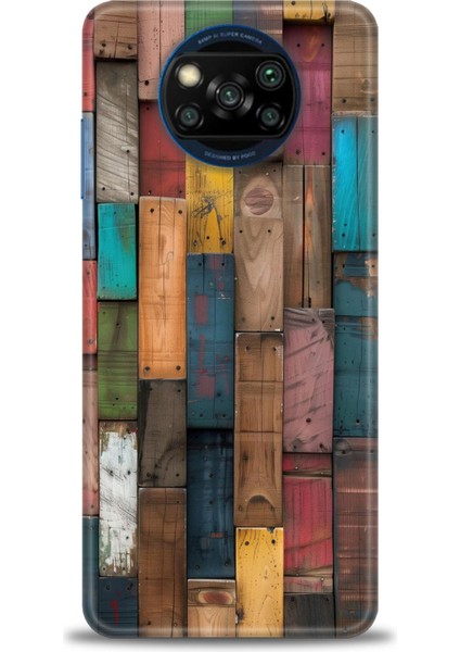 Xiaomi Poco X3 Pro Kılıf Hd Baskılı Kılıf + Seramik Tam Kaplayan Ekran Koruyucu 330