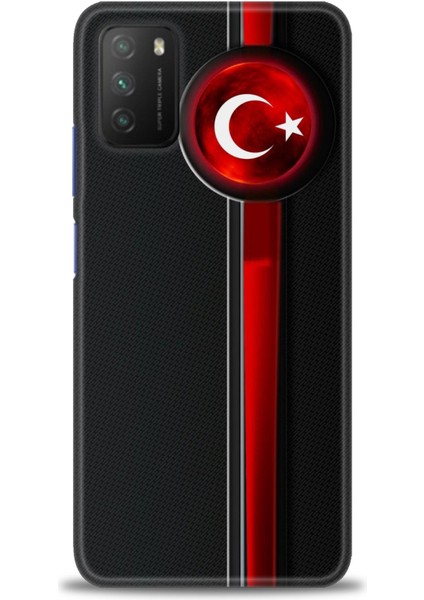 Xiaomi Poco M3 Kılıf Hd Baskılı Kılıf + Seramik Tam Kaplayan Ekran Koruyucu 32