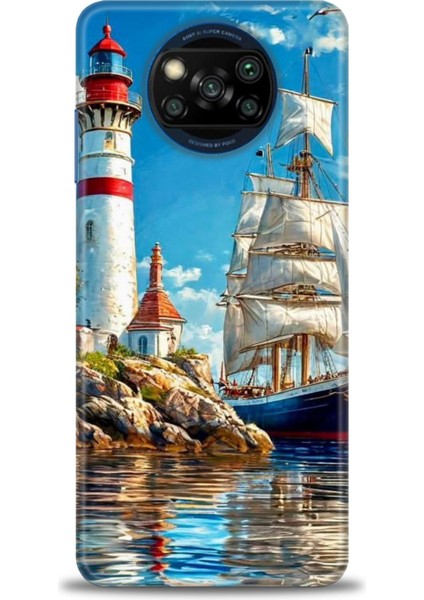 Xiaomi Poco X3 Pro Kılıf Hd Baskılı Kılıf + Seramik Tam Kaplayan Ekran Koruyucu 239