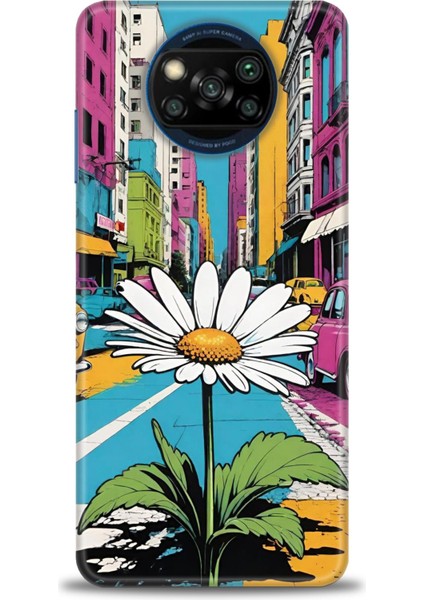 Xiaomi Poco X3 Pro Kılıf Hd Baskılı Kılıf + Seramik Tam Kaplayan Ekran Koruyucu 443