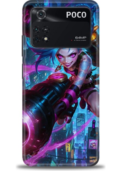 Xiaomi Poco M4 Pro 4g Kılıf Hd Baskılı Kılıf + Seramik Tam Kaplayan Ekran Koruyucu 280