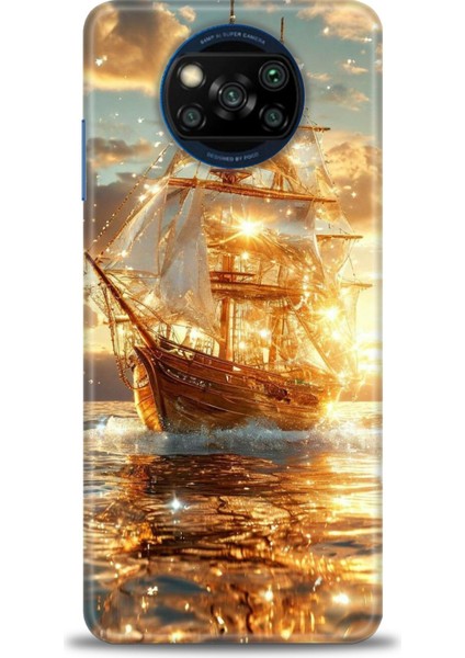 Xiaomi Poco X3 Pro Kılıf Hd Baskılı Kılıf + Seramik Tam Kaplayan Ekran Koruyucu 234