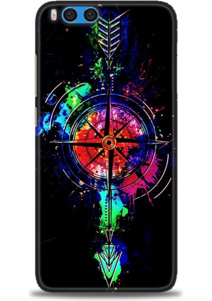 Xiaomi Mi Note 3 Kılıf Hd Baskılı Kılıf + Seramik Tam Kaplayan Ekran Koruyucu 86