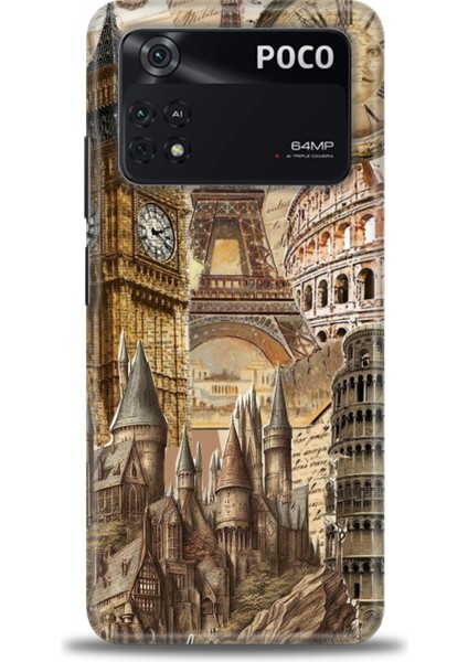 Xiaomi Poco M4 Pro 4g Kılıf Hd Baskılı Kılıf + Seramik Tam Kaplayan Ekran Koruyucu 263