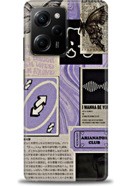 Xiaomi Poco X5 Pro 5g Kılıf Hd Baskılı Kılıf + Seramik Tam Kaplayan Ekran Koruyucu 208