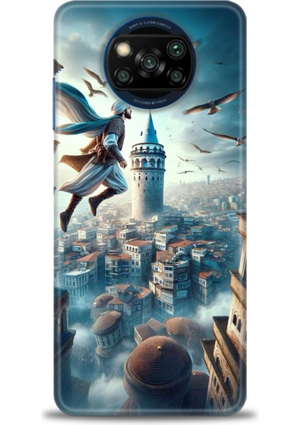 Xiaomi Poco X3 Pro Kılıf Hd Baskılı Kılıf + Seramik Tam Kaplayan Ekran Koruyucu 224