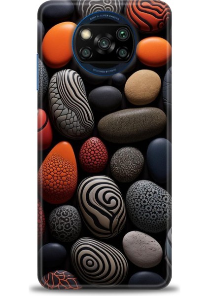 Xiaomi Poco X3 Pro Kılıf Hd Baskılı Kılıf + Seramik Tam Kaplayan Ekran Koruyucu 344