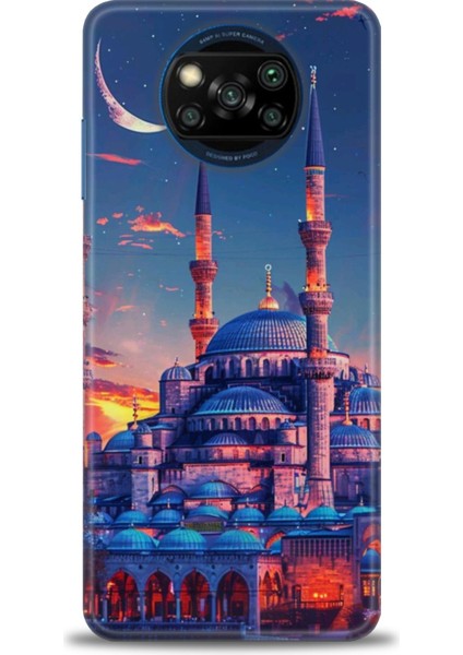 Xiaomi Poco X3 Nfc Kılıf Hd Baskılı Kılıf + Seramik Tam Kaplayan Ekran Koruyucu 227