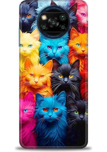 Xiaomi Poco X3 Pro Kılıf Hd Baskılı Kılıf + Seramik Tam Kaplayan Ekran Koruyucu 70