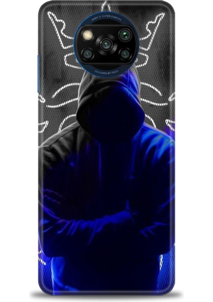Xiaomi Poco X3 Pro Kılıf Hd Baskılı Kılıf + Seramik Tam Kaplayan Ekran Koruyucu 357