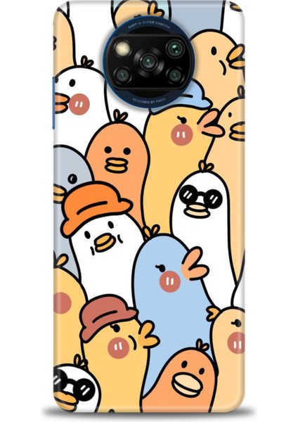 Xiaomi Poco X3 Nfc Kılıf Hd Baskılı Kılıf + Seramik Tam Kaplayan Ekran Koruyucu 497