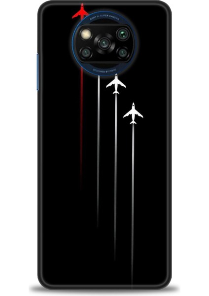 Xiaomi Poco X3 Nfc Kılıf Hd Baskılı Kılıf + Seramik Tam Kaplayan Ekran Koruyucu 386