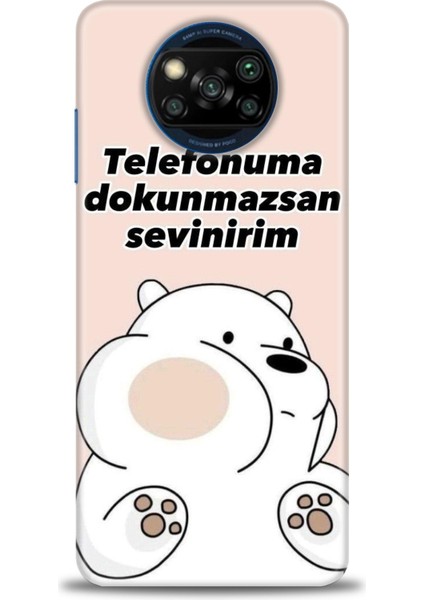 Xiaomi Poco X3 Pro Kılıf Hd Baskılı Kılıf + Seramik Tam Kaplayan Ekran Koruyucu 158