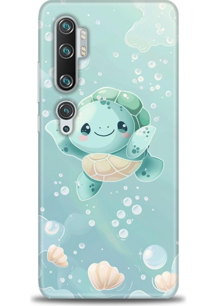 Xiaomi Mi Note 10 Pro Kılıf Hd Baskılı Kılıf + Seramik Tam Kaplayan Ekran Koruyucu 310