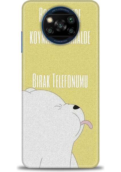 Xiaomi Poco X3 Nfc Kılıf Hd Baskılı Kılıf + Seramik Tam Kaplayan Ekran Koruyucu 151