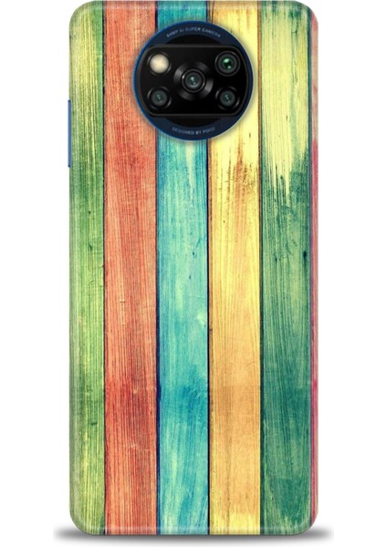 Xiaomi Poco X3 Nfc Kılıf Hd Baskılı Kılıf + Seramik Tam Kaplayan Ekran Koruyucu 438