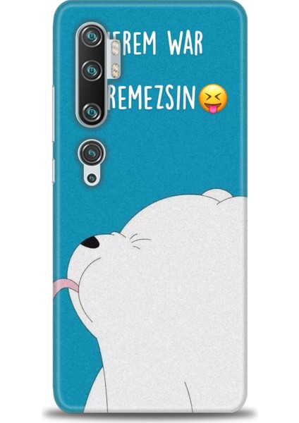 Xiaomi Mi Note 10 Pro Kılıf Hd Baskılı Kılıf + Seramik Tam Kaplayan Ekran Koruyucu 152