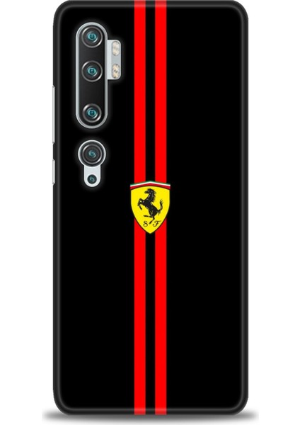 Xiaomi Mi Note 10 Pro Kılıf Hd Baskılı Kılıf + Seramik Tam Kaplayan Ekran Koruyucu 380