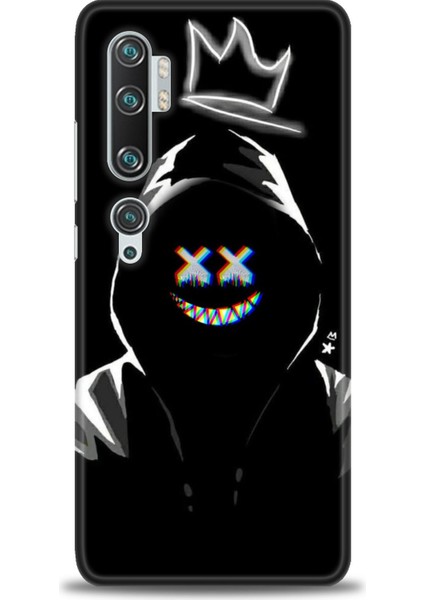Xiaomi Mi Note 10 Pro Kılıf Hd Baskılı Kılıf + Seramik Tam Kaplayan Ekran Koruyucu 351