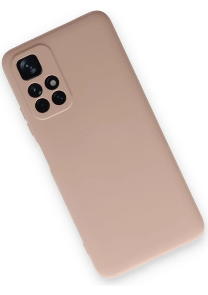 Xiaomi Redmi Note 11T Kılıf Nano Içi Kadife Silikon - Pudra Zrnet