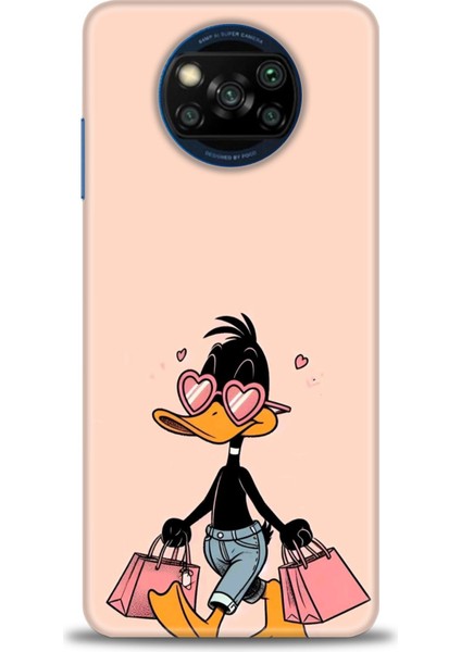 Xiaomi Poco X3 Nfc Kılıf Hd Baskılı Kılıf + Seramik Tam Kaplayan Ekran Koruyucu 405