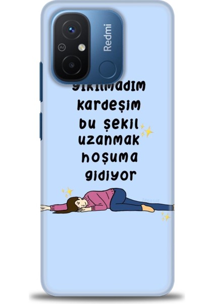Xiaomi Redmi 12C Kılıf Hd Baskılı Kılıf + Seramik Tam Kaplayan Ekran Koruyucu 169