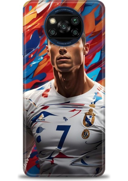Xiaomi Poco X3 Pro Kılıf Hd Baskılı Kılıf + Seramik Tam Kaplayan Ekran Koruyucu 6