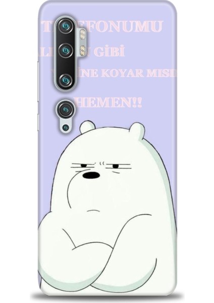 Xiaomi Mi Note 10 Pro Kılıf Hd Baskılı Kılıf + Seramik Tam Kaplayan Ekran Koruyucu 159