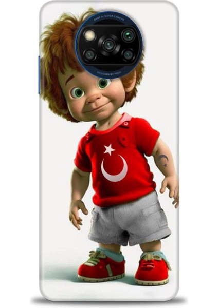 Xiaomi Poco X3 Nfc Kılıf Hd Baskılı Kılıf + Seramik Tam Kaplayan Ekran Koruyucu 247