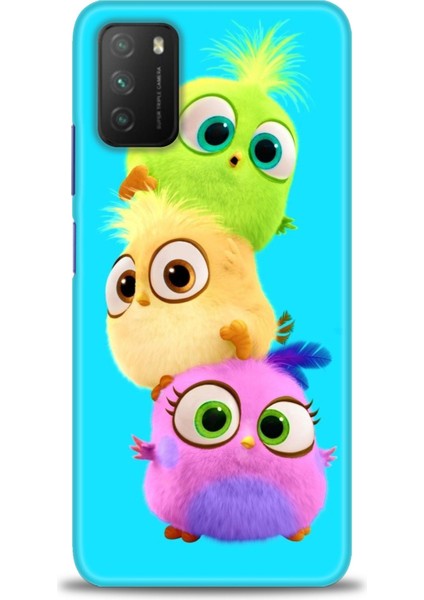 Xiaomi Poco M3 Kılıf Hd Baskılı Kılıf + Seramik Tam Kaplayan Ekran Koruyucu 369