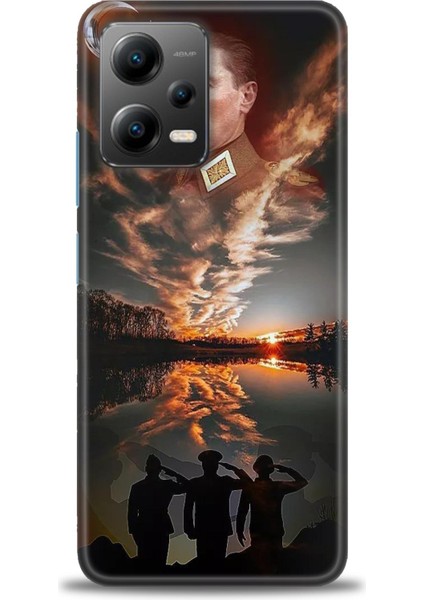 Xiaomi Poco X5 5g Kılıf Hd Baskılı Kılıf + Seramik Tam Kaplayan Ekran Koruyucu 26