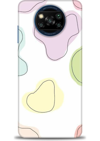 Xiaomi Poco X3 Nfc Kılıf Hd Baskılı Kılıf + Seramik Tam Kaplayan Ekran Koruyucu 174