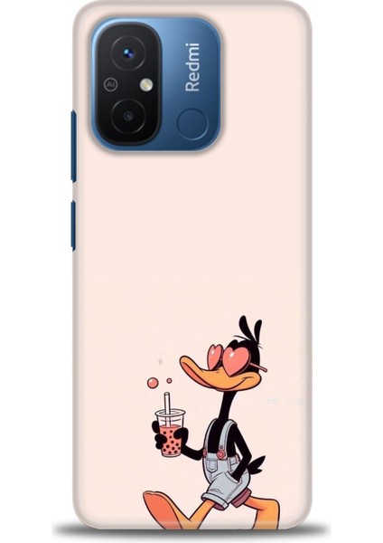 Xiaomi Redmi 12C Kılıf Hd Baskılı Kılıf + Seramik Tam Kaplayan Ekran Koruyucu 407