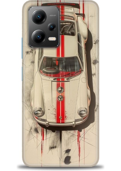 Xiaomi Poco X5 5g Kılıf Hd Baskılı Kılıf + Seramik Tam Kaplayan Ekran Koruyucu 485