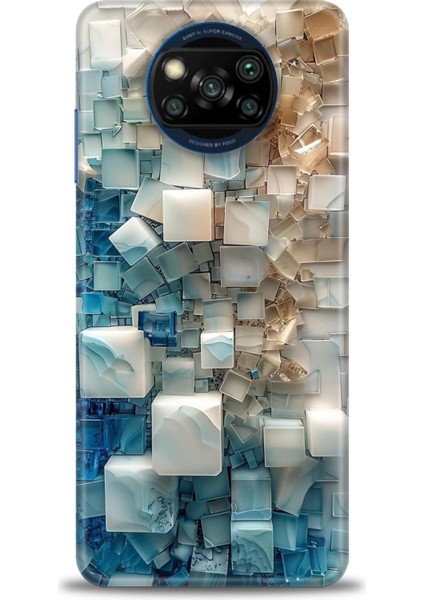 Xiaomi Poco X3 Pro Kılıf Hd Baskılı Kılıf + Seramik Tam Kaplayan Ekran Koruyucu 326