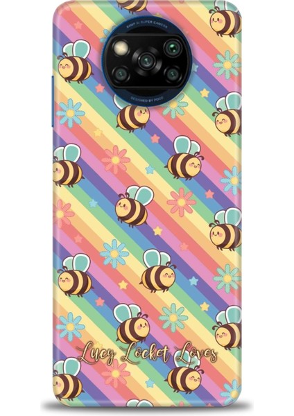 Xiaomi Poco X3 Pro Kılıf Hd Baskılı Kılıf + Seramik Tam Kaplayan Ekran Koruyucu 419