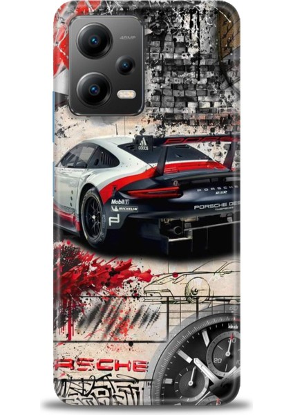 Xiaomi Poco X5 5g Kılıf Hd Baskılı Kılıf + Seramik Tam Kaplayan Ekran Koruyucu 484