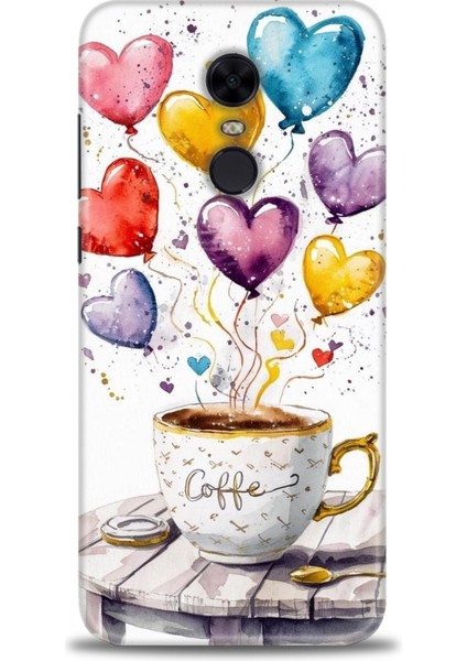 Xiaomi Redmi 5 Plus Kılıf Hd Baskılı Kılıf + Seramik Tam Kaplayan Ekran Koruyucu 411