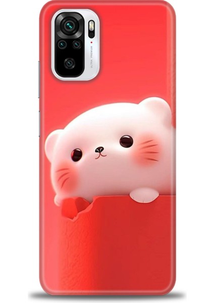 Xiaomi Poco M5S Kılıf Hd Baskılı Kılıf + Seramik Tam Kaplayan Ekran Koruyucu 75