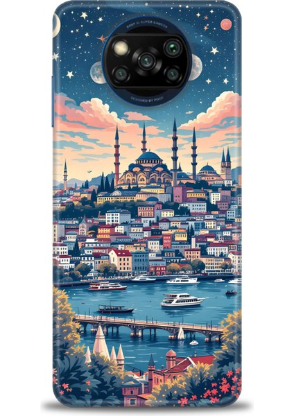 Xiaomi Poco X3 Pro Kılıf Hd Baskılı Kılıf + Seramik Tam Kaplayan Ekran Koruyucu 223