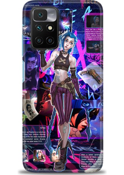 Xiaomi Redmi 10 Kılıf Hd Baskılı Kılıf + Seramik Tam Kaplayan Ekran Koruyucu 277