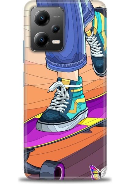 Xiaomi Poco X5 5g Kılıf Hd Baskılı Kılıf + Seramik Tam Kaplayan Ekran Koruyucu 446