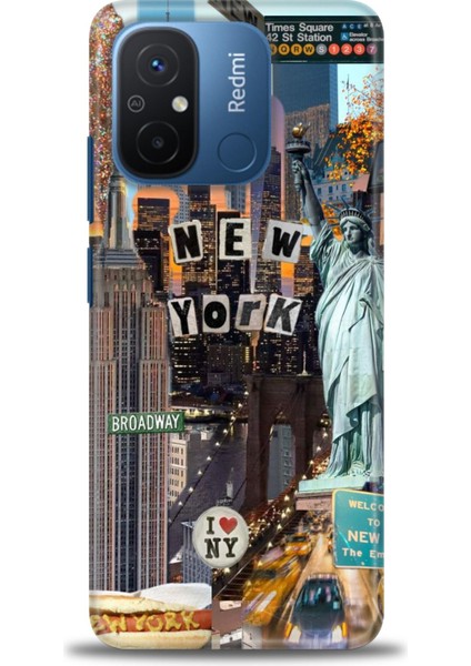 Xiaomi Redmi 12C Kılıf Hd Baskılı Kılıf + Seramik Tam Kaplayan Ekran Koruyucu 265