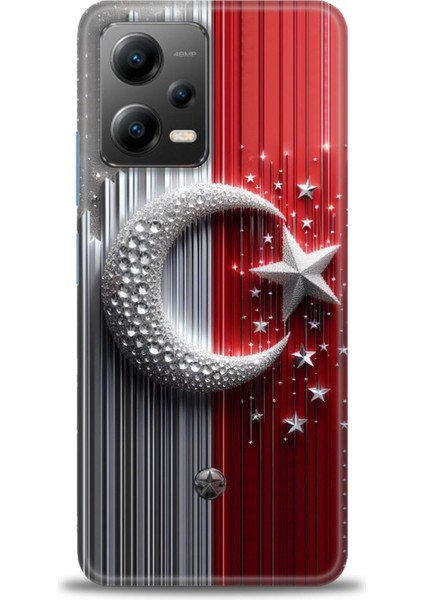 Xiaomi Poco X5 5g Kılıf Hd Baskılı Kılıf + Seramik Tam Kaplayan Ekran Koruyucu 40