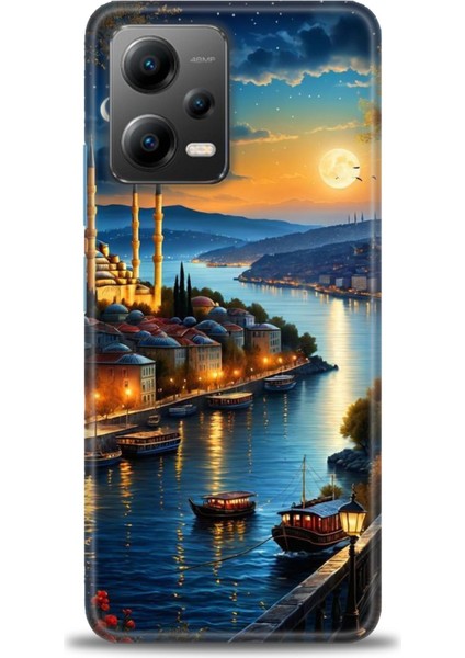 Xiaomi Poco X5 5g Kılıf Hd Baskılı Kılıf + Seramik Tam Kaplayan Ekran Koruyucu 222