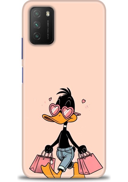 Xiaomi Poco M3 Kılıf Hd Baskılı Kılıf + Seramik Tam Kaplayan Ekran Koruyucu 405