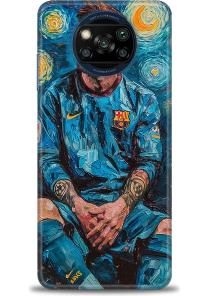 Xiaomi Poco X3 Nfc Kılıf Hd Baskılı Kılıf + Seramik Tam Kaplayan Ekran Koruyucu 12